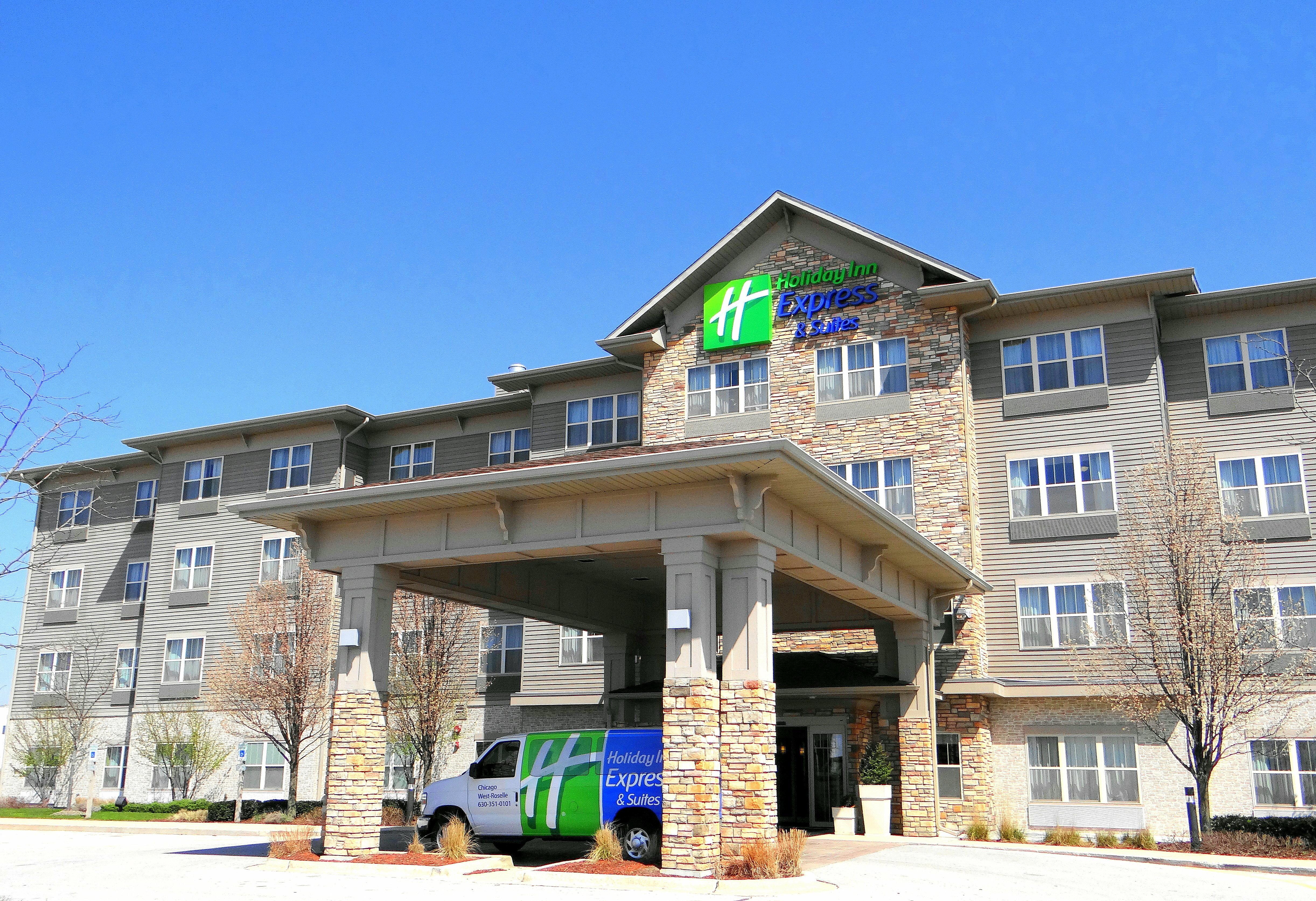 Holiday Inn Express Hotel & Suites Chicago West Roselle By Ihg Dış mekan fotoğraf
